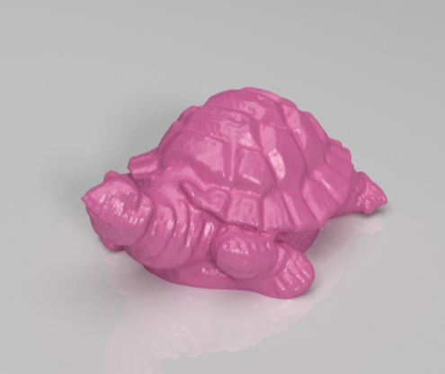 乌龟3d打印模型