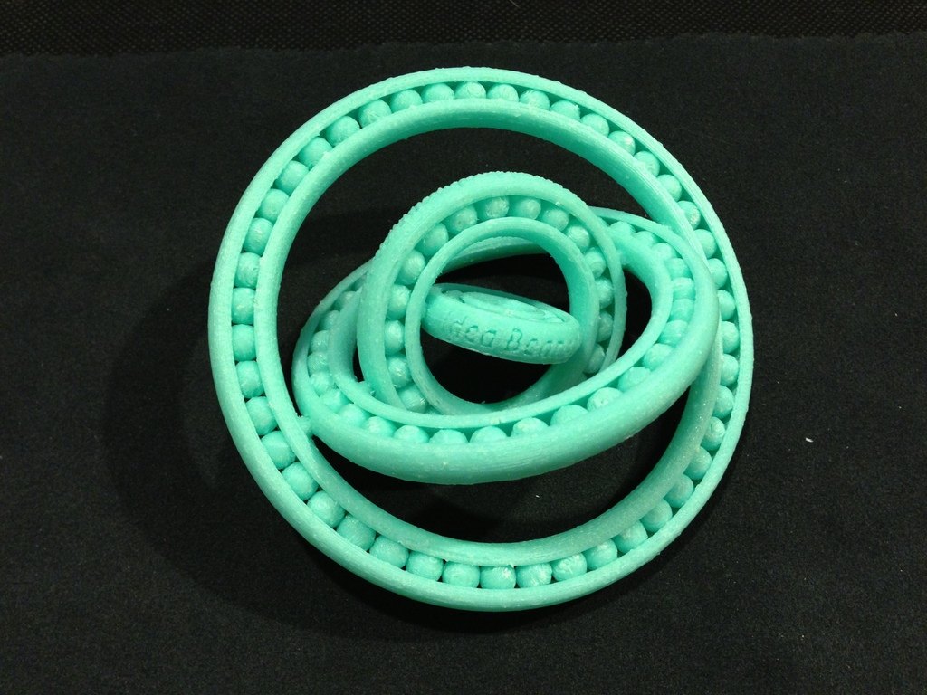 环中环轴承套 by yankee 3D打印模型