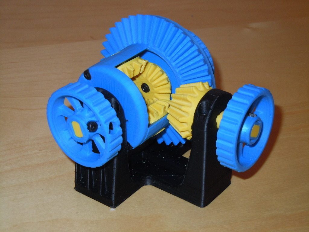 复杂齿轮系统 by ok之神 3D打印模型
