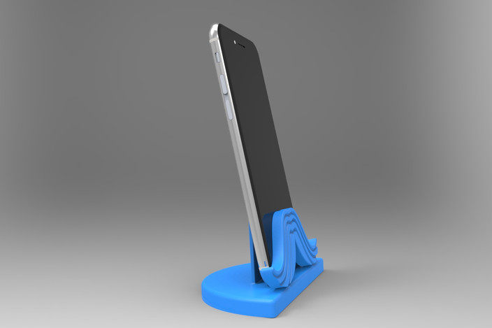 胡子先生 手机支架 by 今天是个好日子 3D打印模型