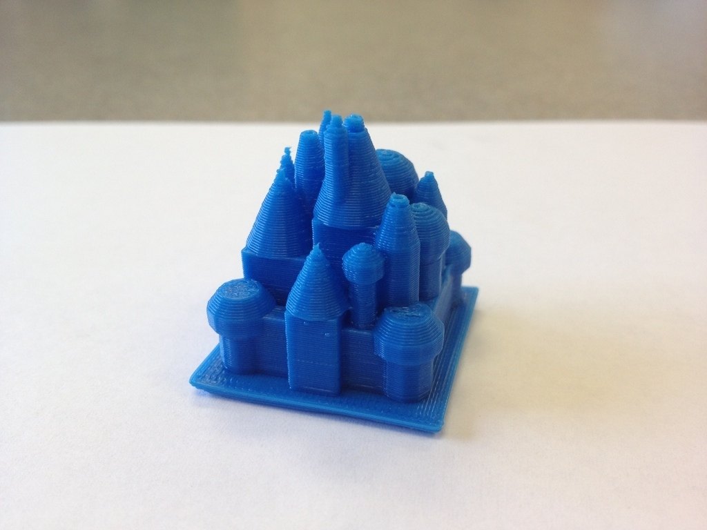 小城堡膜型 by lishuang 3D打印模型