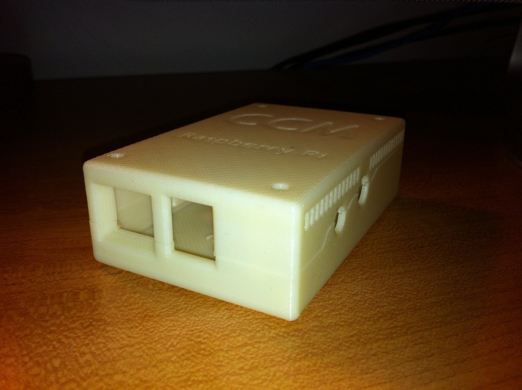 可叠放树莓派盒子 by rourou12 3D打印模型