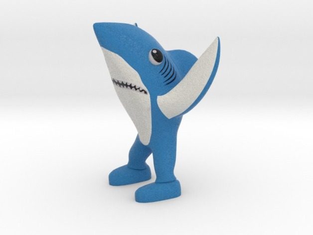 引发水果姐状告Shapeways的那只鲨鱼 by shopnc1 3D打印模型