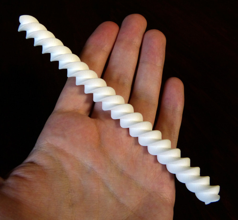 三联齿轮用的15cm的轴 by 勇敢的心 3D打印模型