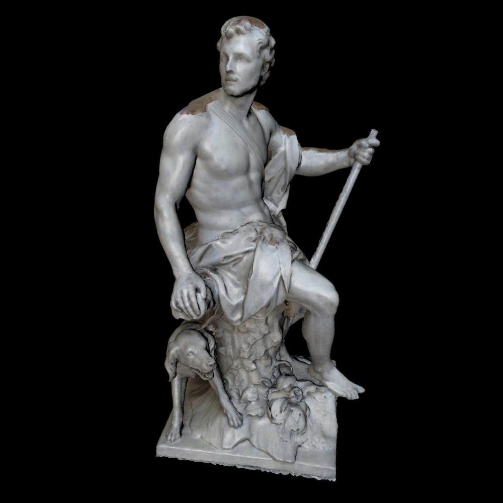 罗马平民经典雕像3D打印模型