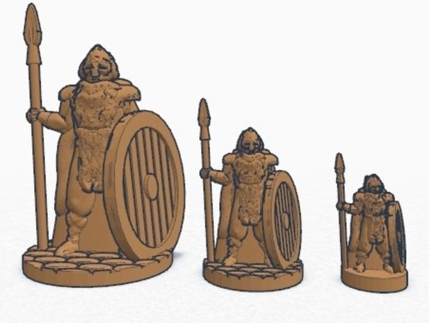 北欧神话传说中的守卫 by 我无所谓 3D打印模型