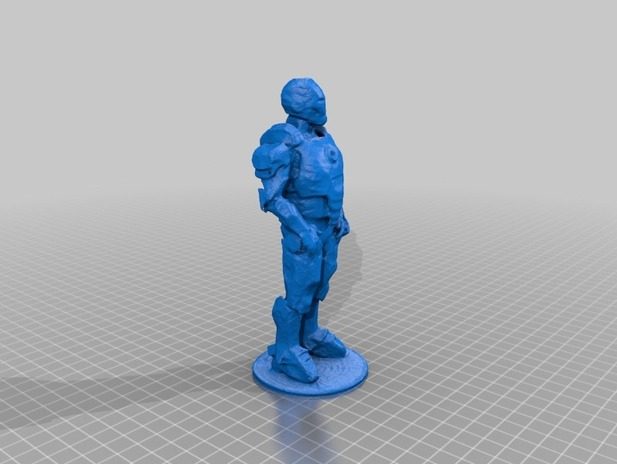 钢铁侠玩具扫描件 by 大黄易 3D打印模型