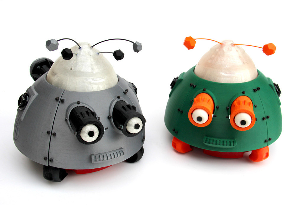 Bumper Bot 机器宠物模型 by 大喇叭通知 3D打印模型