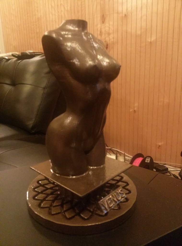 裸女雕像的底座 by one3D打印模型