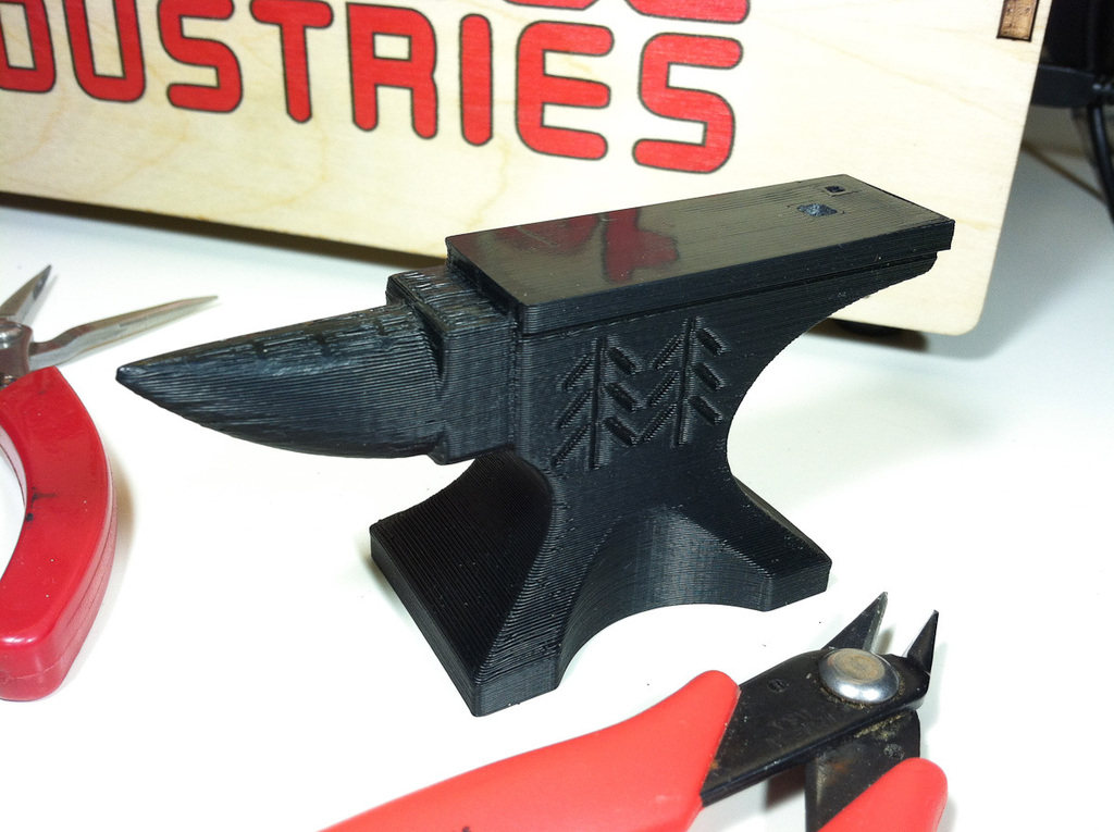 铁匠用的墩子模型 by 建模找我 3D打印模型