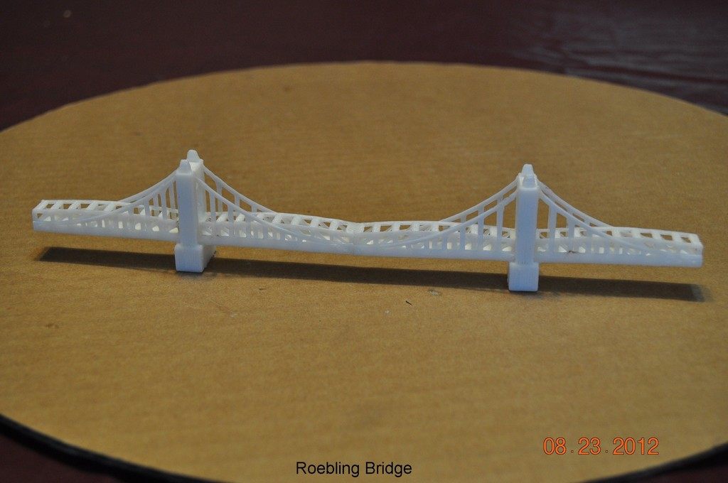 吊桥 by 油麦菜 3D打印模型