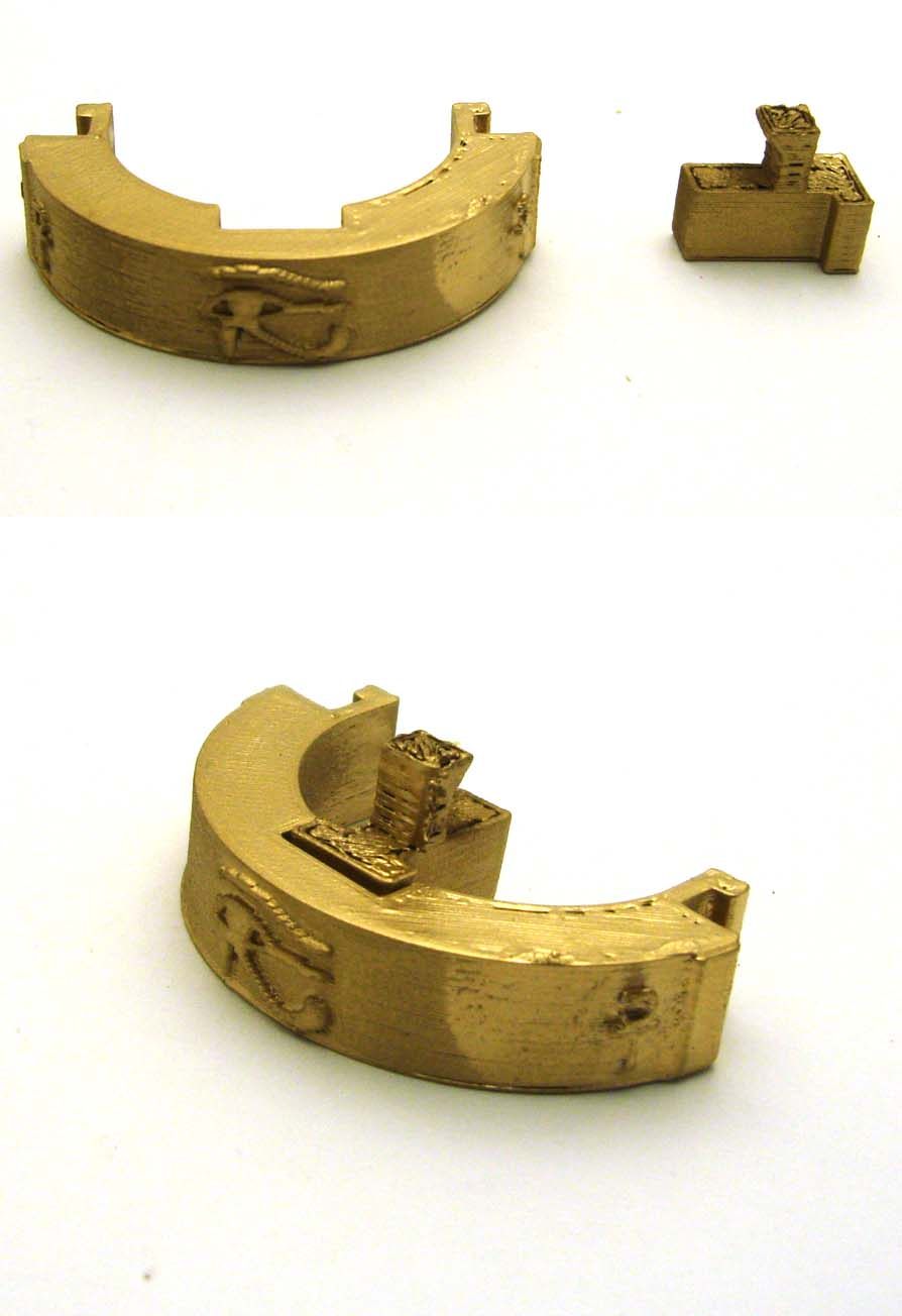 圣甲虫珠宝盒（带机关） by 好多好多6 3D打印模型