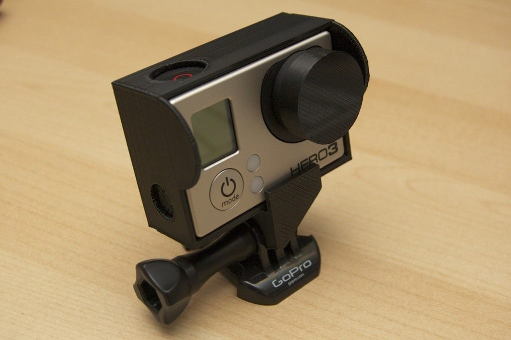 GoPro Hero3 相机套 by ok之神 3D打印模型