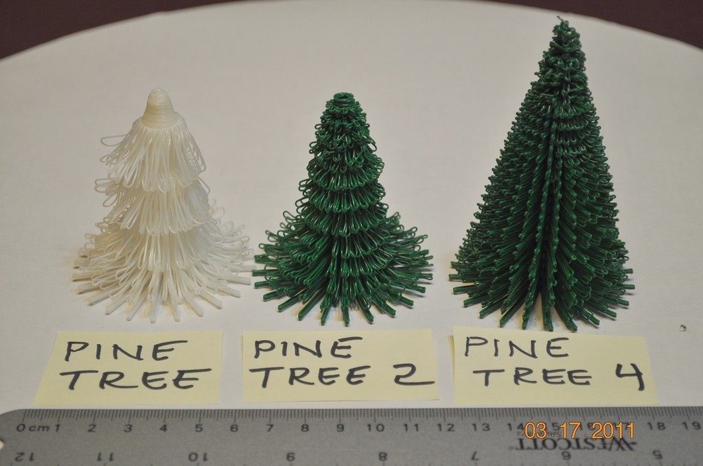 3D打印的松树模型 by 宝亲王 3D打印模型