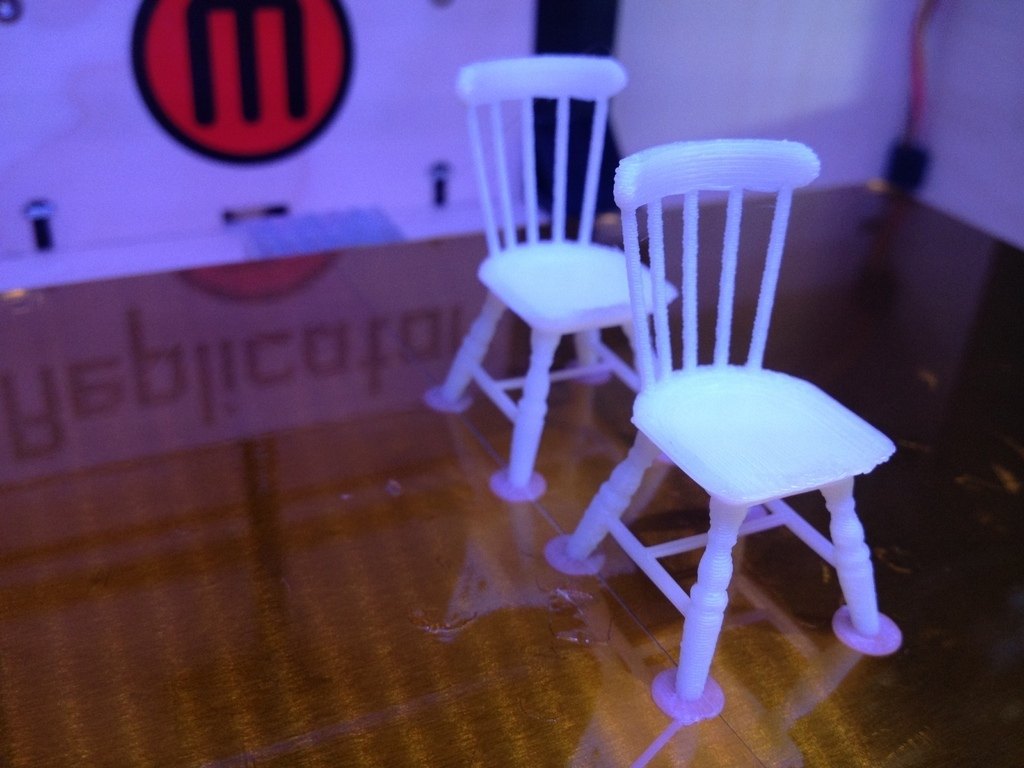 3个复古椅子模型 by 囧里个囧 3D打印模型