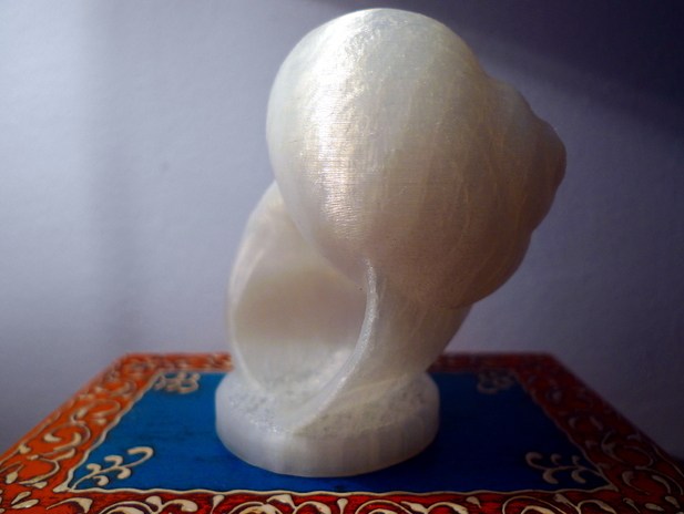 蜗牛壳雕塑 by 双塔奇兵 3D打印模型
