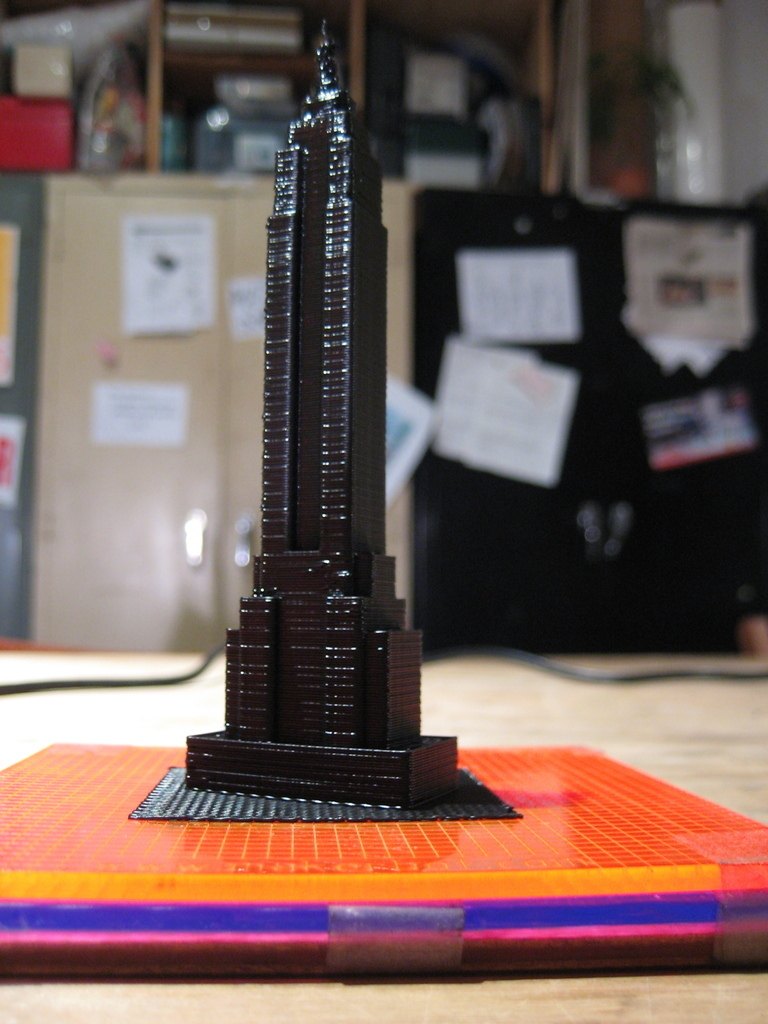 帝国大厦 by DIY狂人 3D打印模型