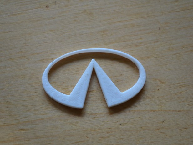 英菲尼迪汽车的标志 by 双喷头 3D打印模型