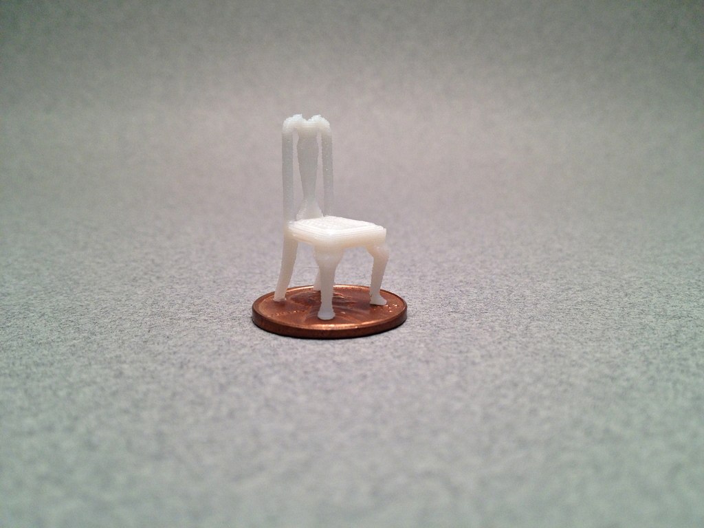 1:48的皇后安娜椅子模型 by 三个牛叫什么 3D打印模型