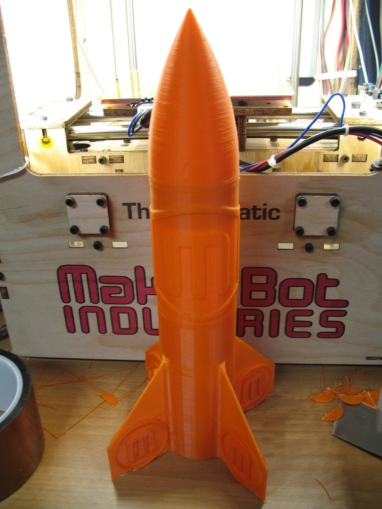 Makerbot火箭 by fangp3 3D打印模型
