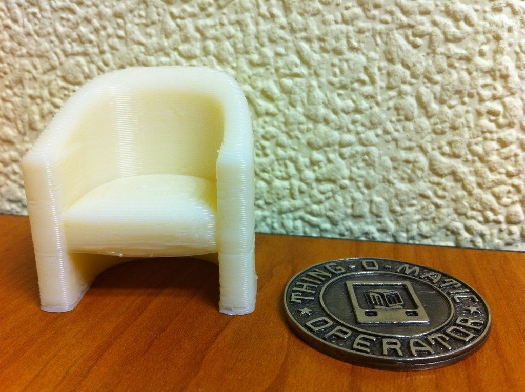 扶手椅 by molaoda 3D打印模型