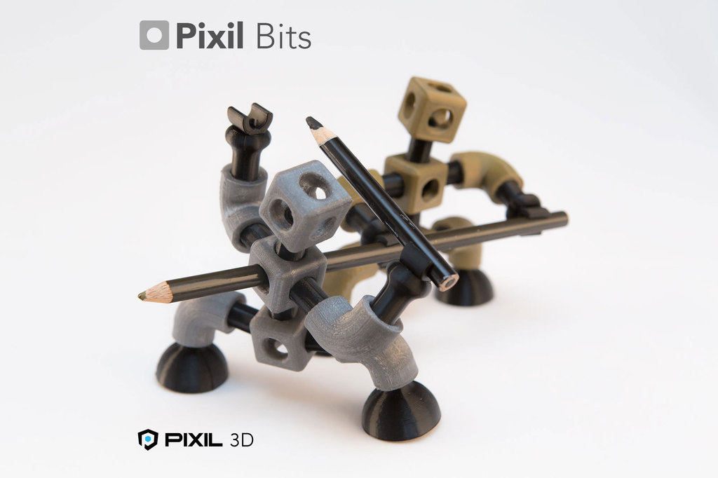 Pixil 积木 by 宝亲王 3D打印模型