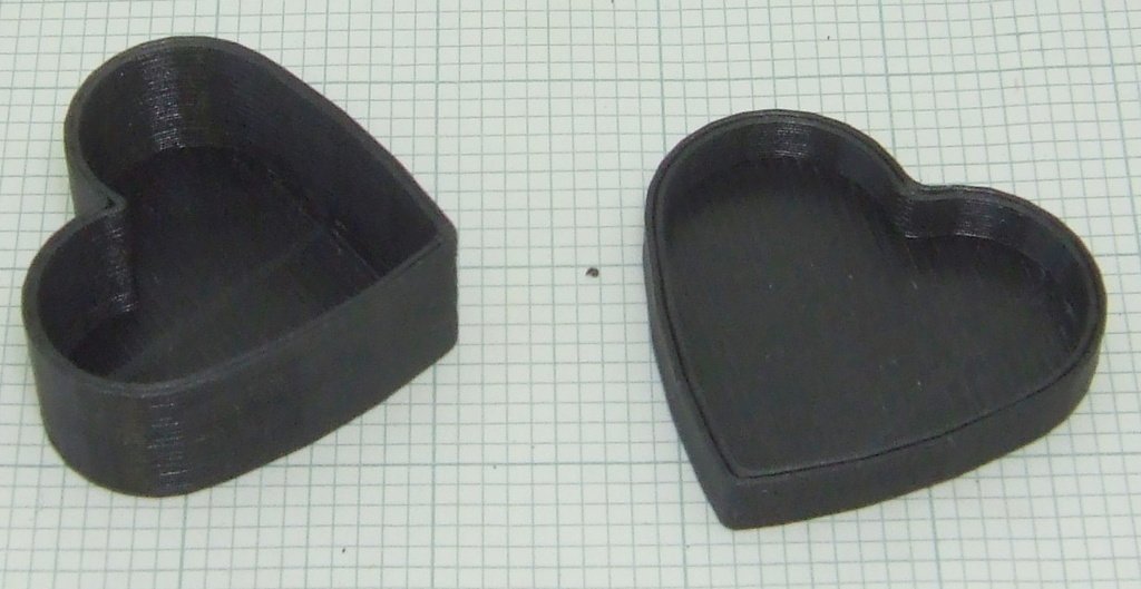心形盒子 by 高度保温杯 3D打印模型