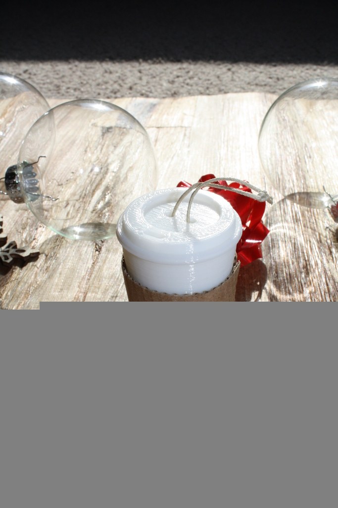 环保咖啡杯圣诞装饰品 by lishuang 3D打印模型