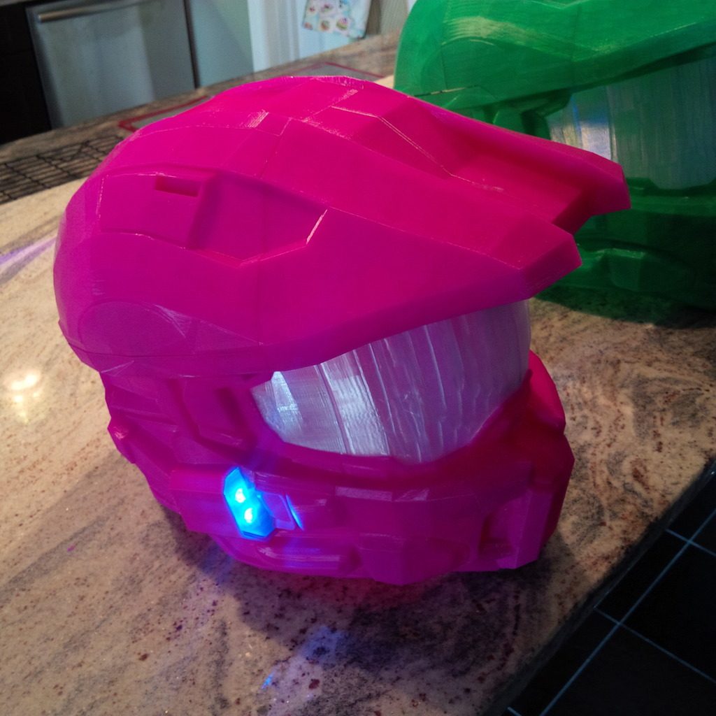 Halo（光晕）4 游戏中的头盔 by 双塔奇兵 3D打印模型
