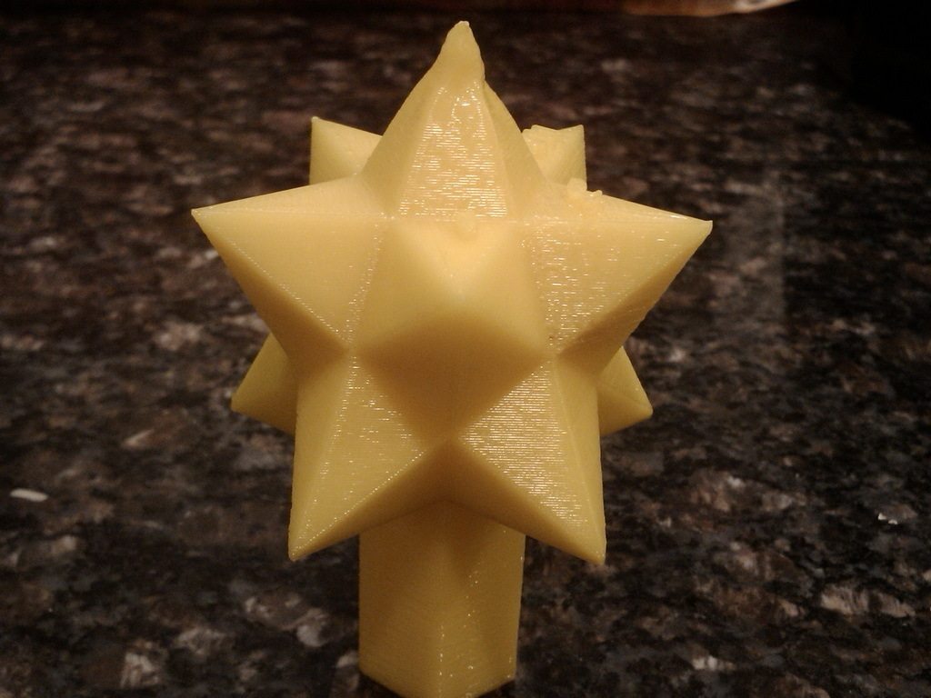 圣诞树星星缀饰 by 就是我就是我就是我 3D打印模型