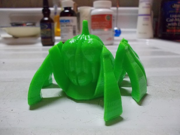 南瓜蜘蛛 by 6433589 3D打印模型
