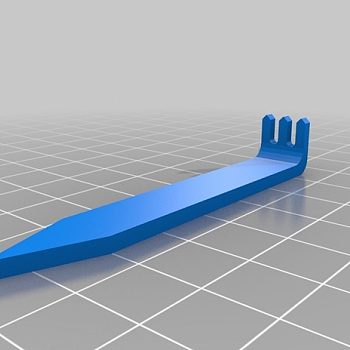 盆景专用小钉耙 by UU切克闹 3D打印模型