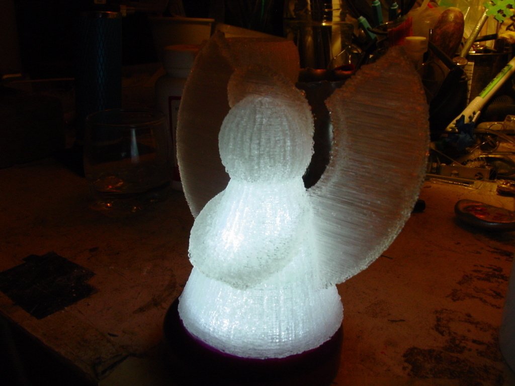 圣诞天使 by 渲染之神 3D打印模型