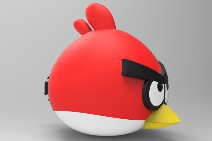 Angry Birds 愤怒的小鸟 by tianya_tt 3D打印模型