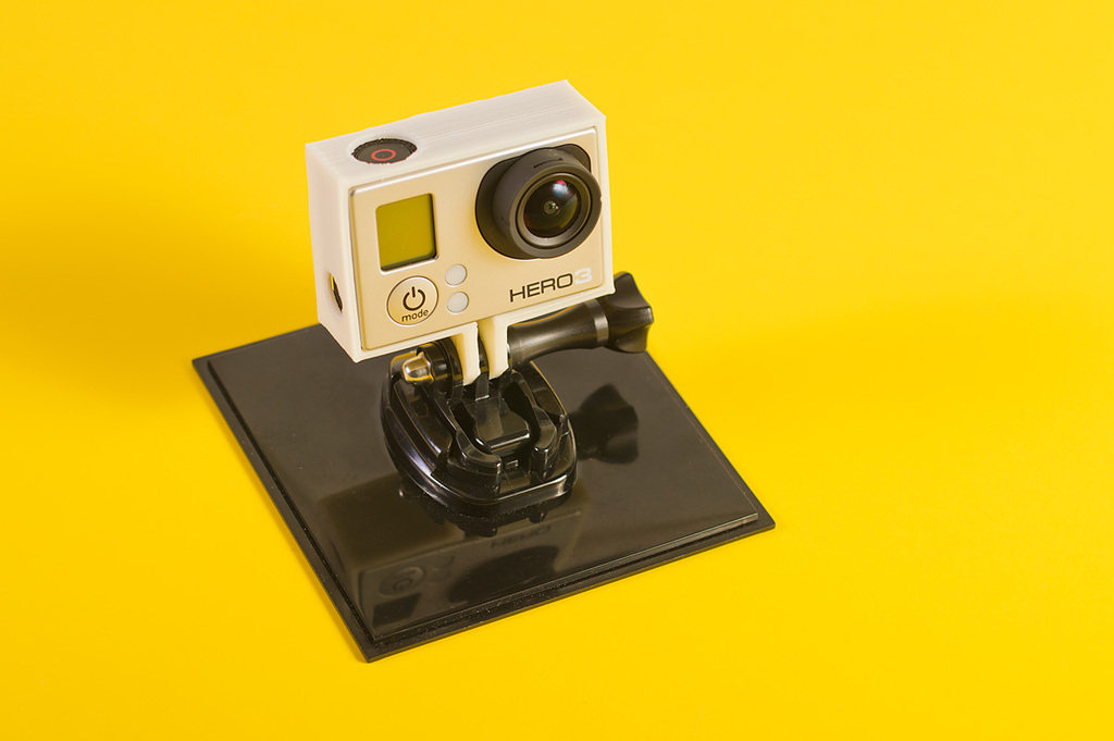 GoPro Hero3 的相机支架 by liyanan 3D打印模型