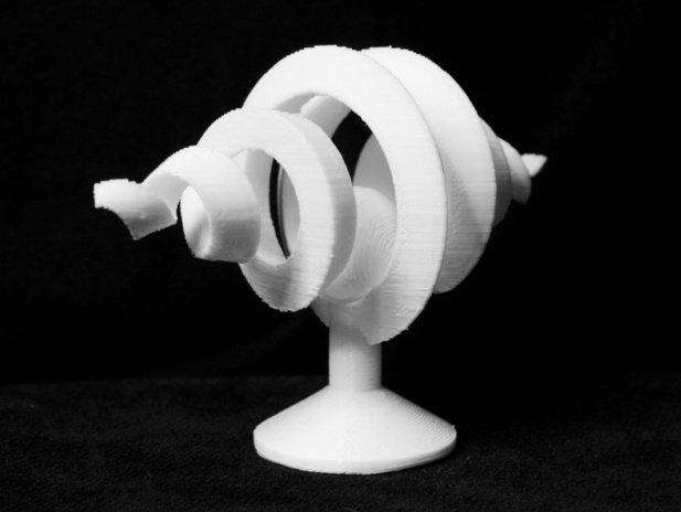 螺旋球摆件 by 老夫 3D打印模型