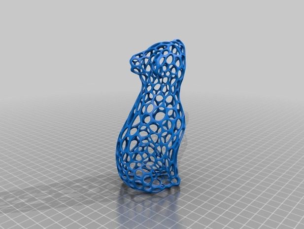 沃罗诺伊熊 by 双喷头 3D打印模型