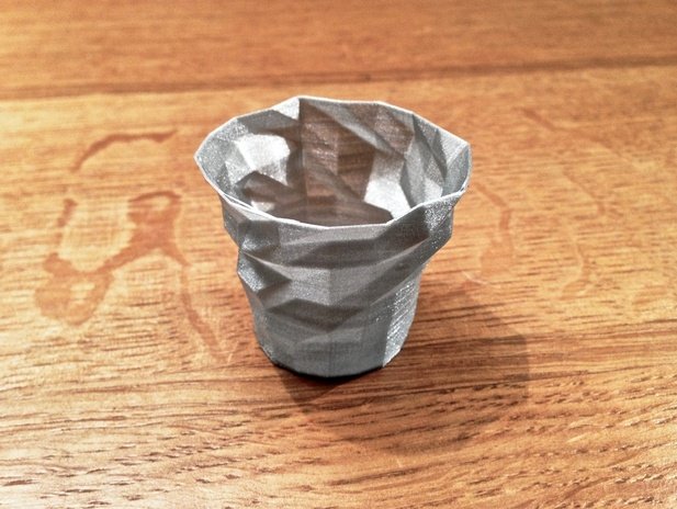 摩登原始人之杯子和碗 by 勇敢的心 3D打印模型