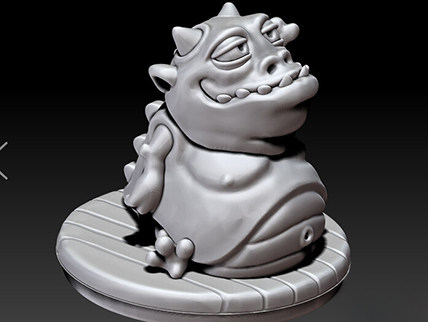 宠物怪物Gulpy by 太阳以东 3D打印模型