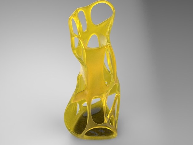 骨感花瓶 by 天上掉下个林妹妹 3D打印模型