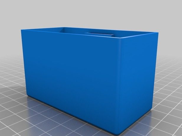 带磁铁的收纳盒 by 勇敢的心 3D打印模型