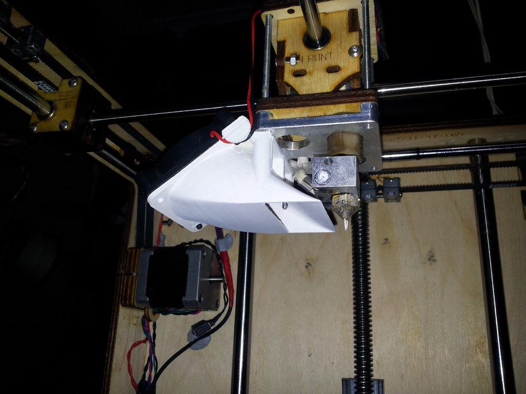 Ultimaker机型风扇导流 by jackey不是chen 3D打印模型