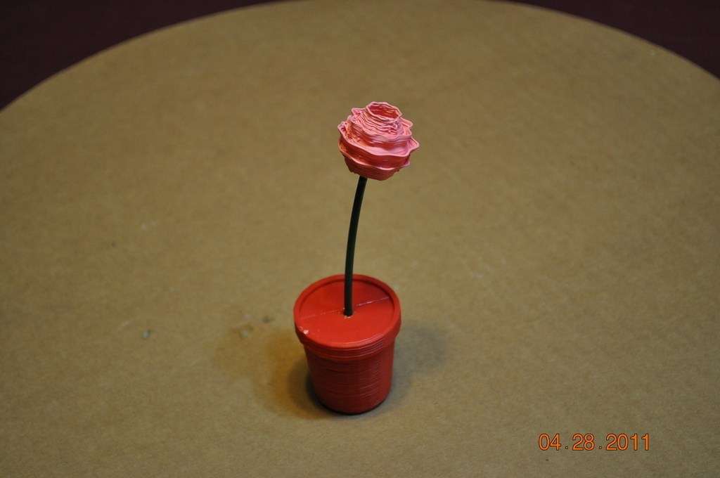 盆栽花 by 团结就是力量 3D打印模型