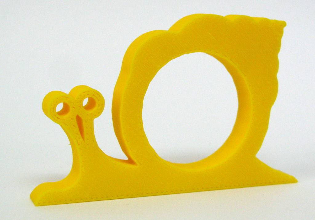 蜗牛餐巾夹 by UU切克闹 3D打印模型