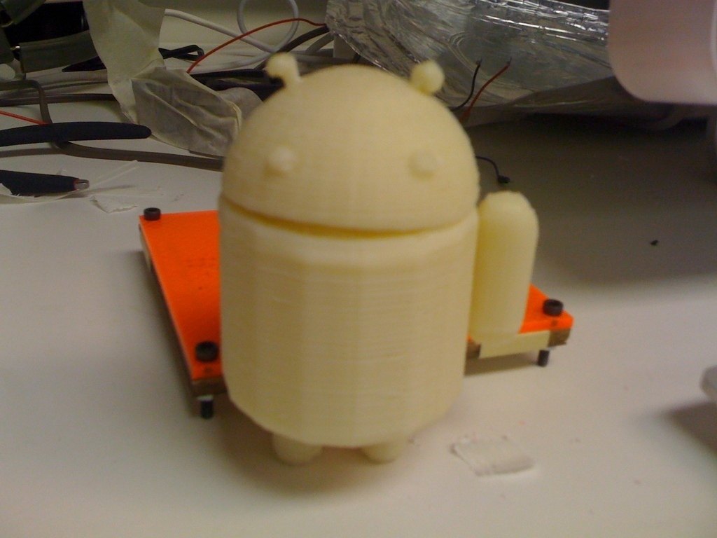 可爱的安卓机器人 by UU切克闹 3D打印模型