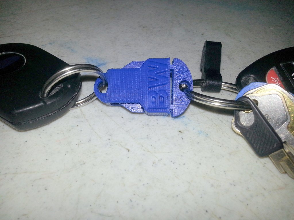 钥匙扣，卡扣 by MakerbotR2 3D打印模型