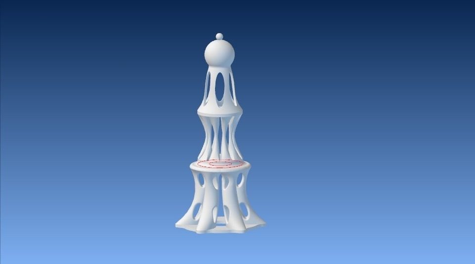 塔 by liyanan 3D打印模型