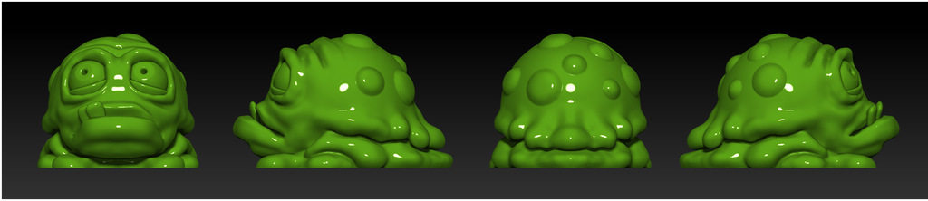 小怪物 by PLA是什么 3D打印模型
