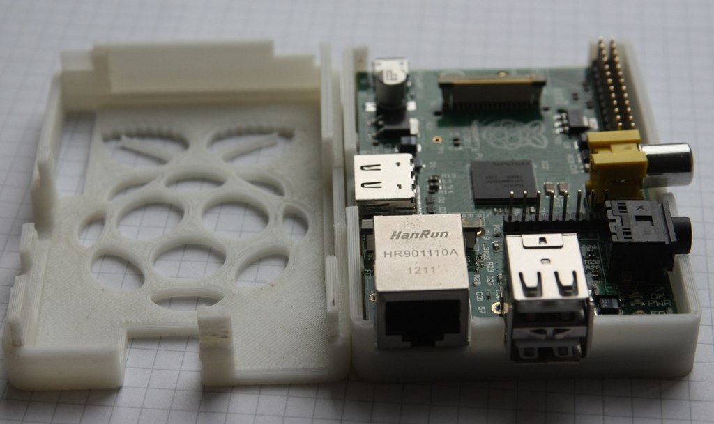 Raspberry Pi 保护壳 by 99665362 3D打印模型