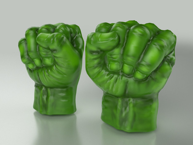 绿巨人拳头 by 囧里个囧 3D打印模型